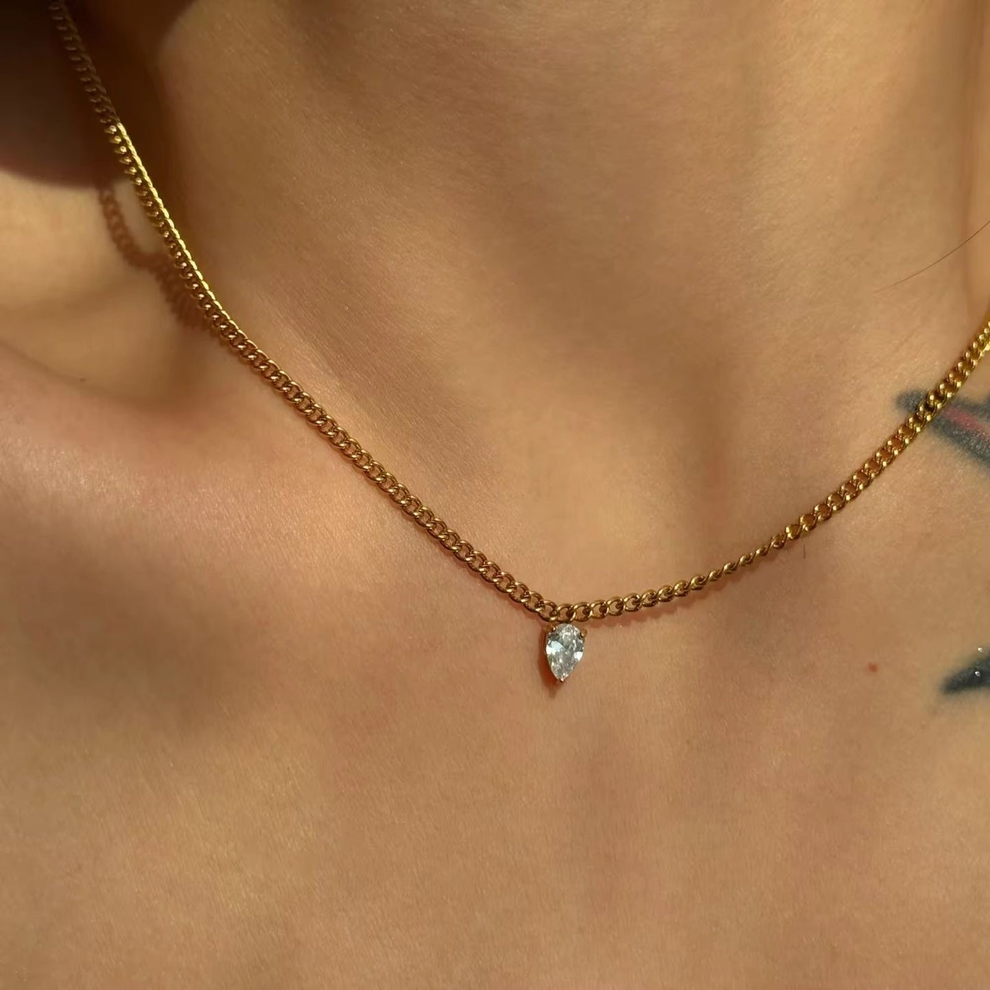 Marquise Diamond Necklace