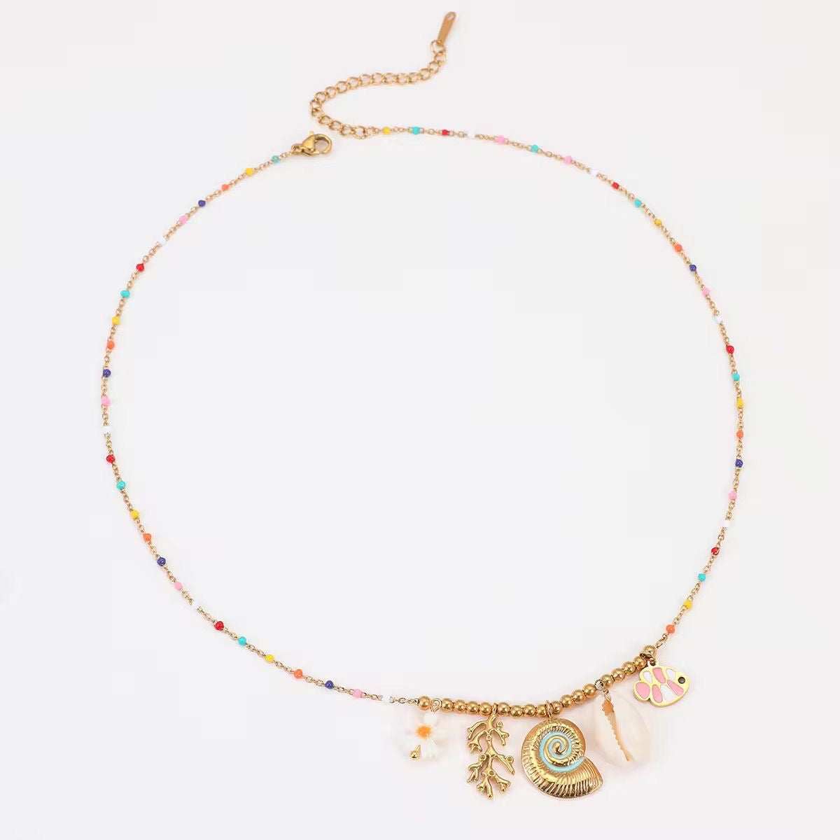 Under The Sea Charm Necklace