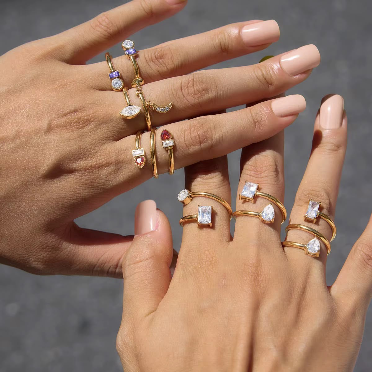 Torsade Étreinte LUX Ring