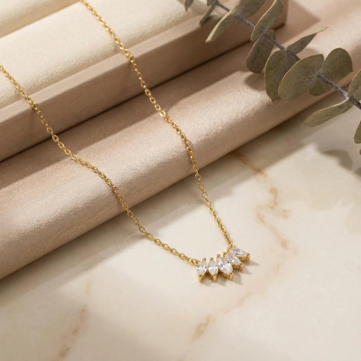 Tiara Diamante Necklace