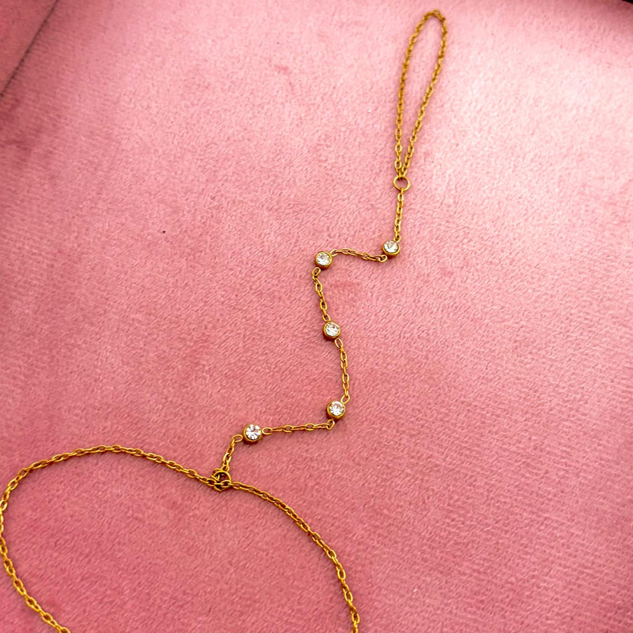 Isabelle Diamond Hand Chain