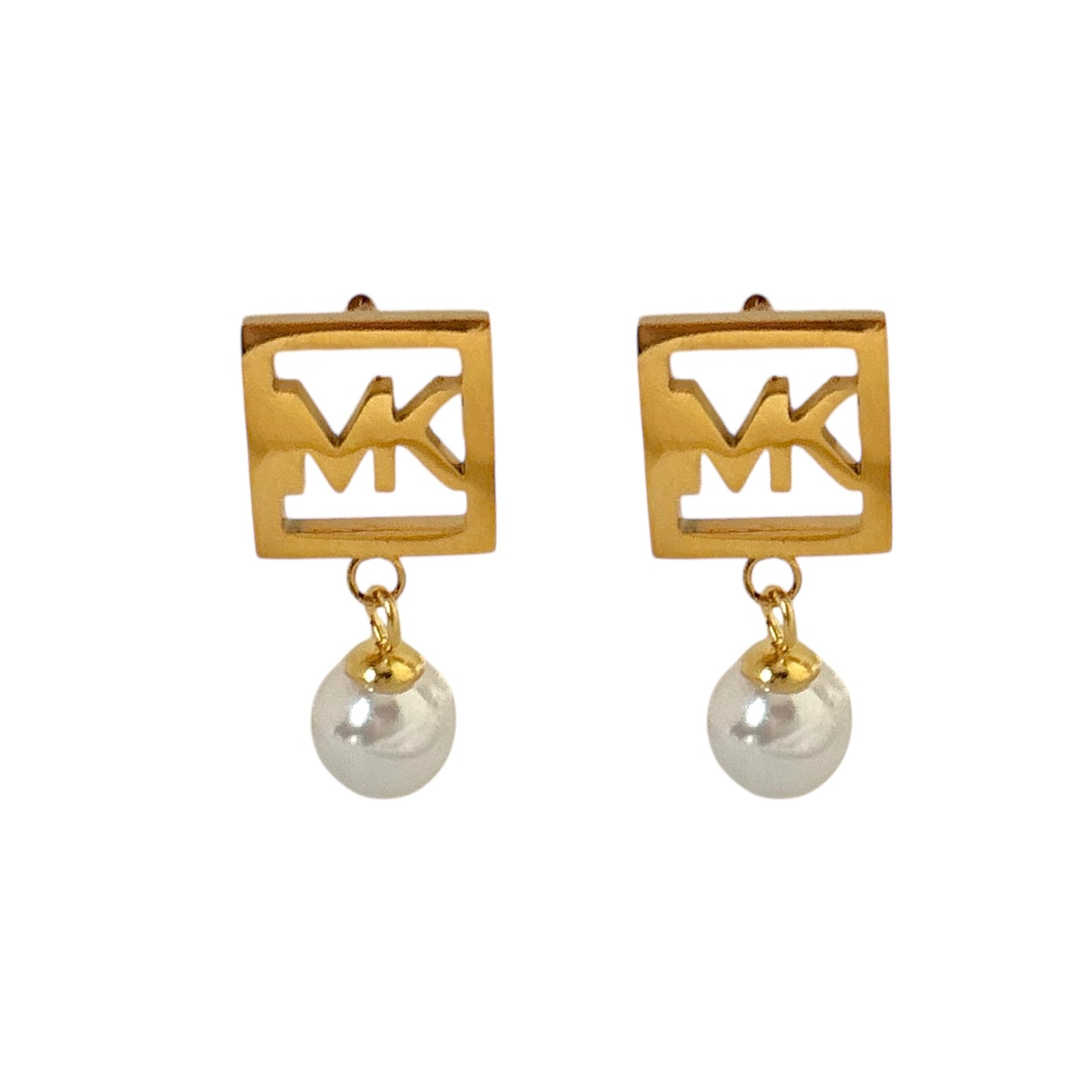 M Perle Drop Studs