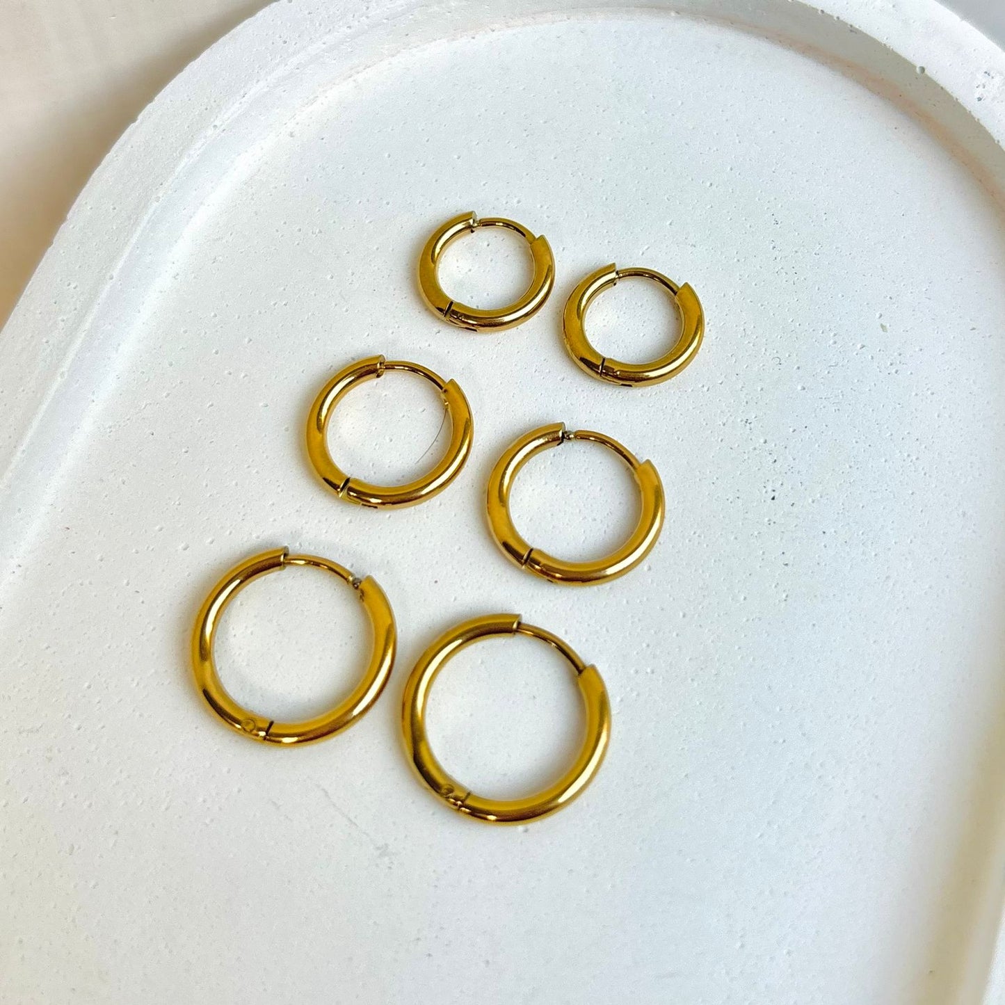 Stacking Hoops -18K