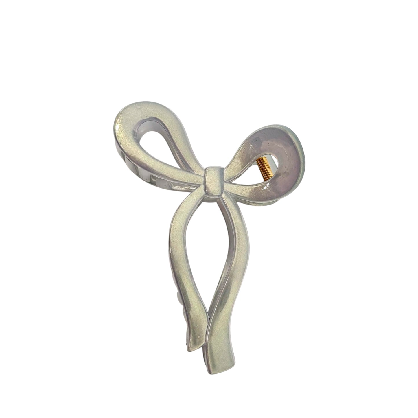 Chromic Bow Claw Clip -Grey
