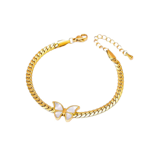 Mariposa Shell Bling Bracelet