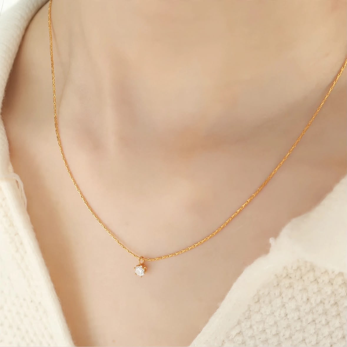 Dearest Diamond Necklace