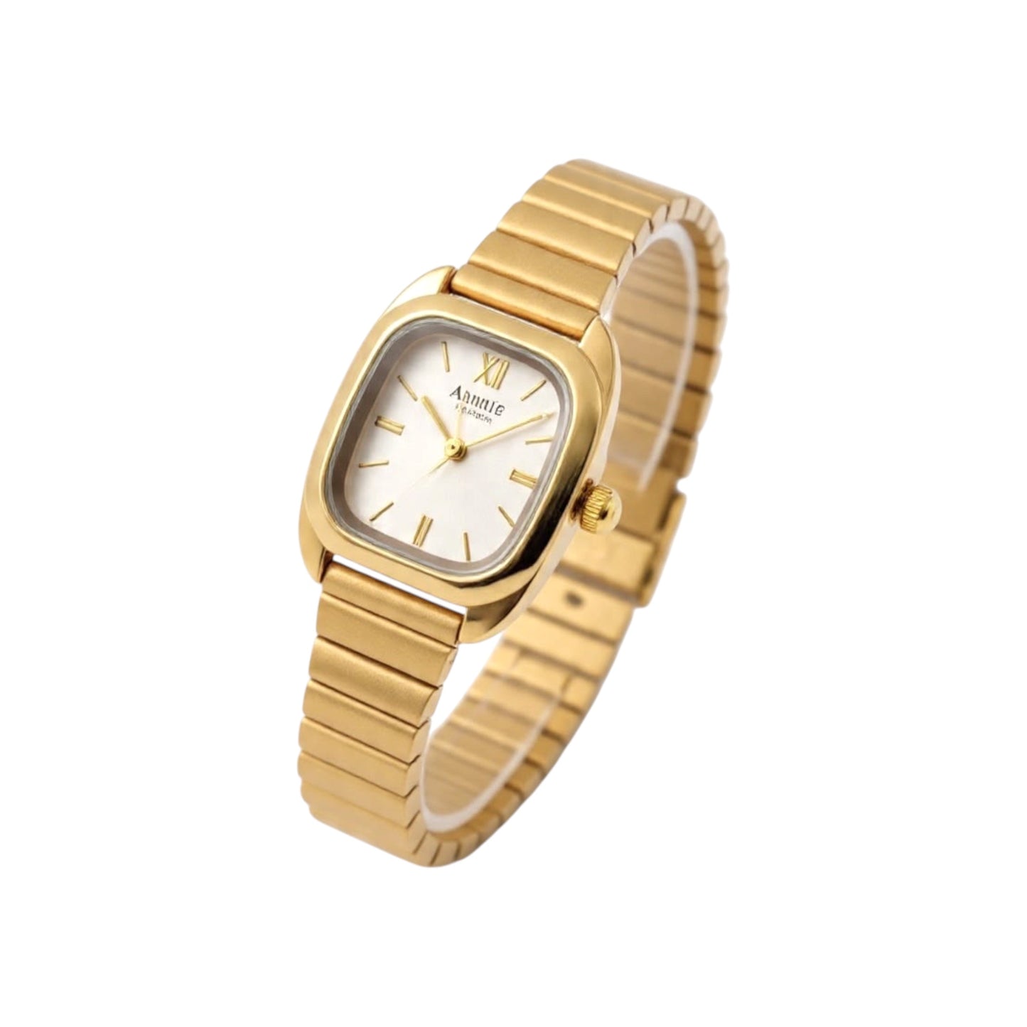 LUX Lumière Square Pearly White Watch