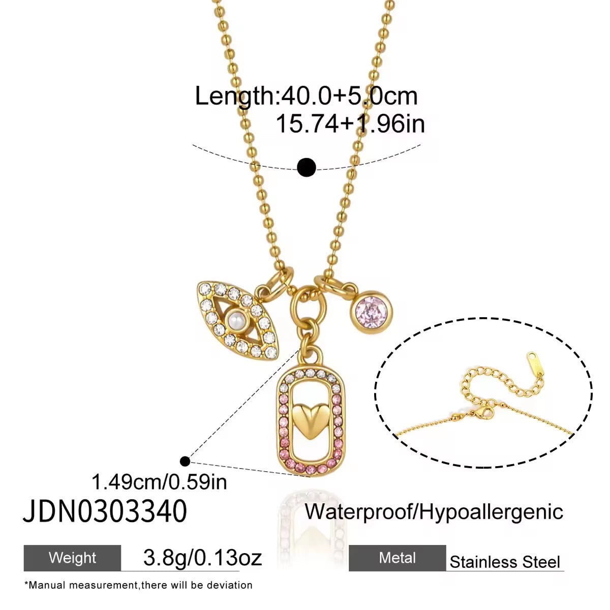 Lucky Love Locked Necklace