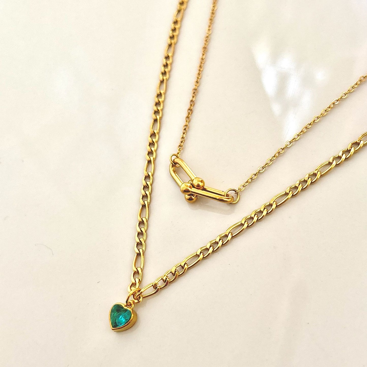 Oceanic Amour Layered Necklace