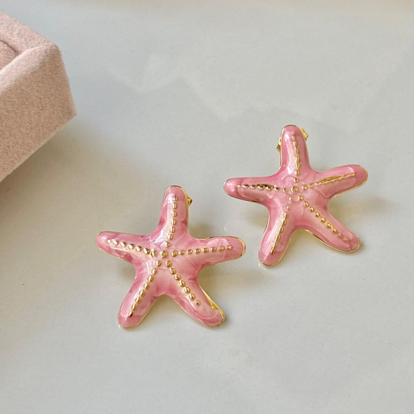 Starlétta Studs -Pink