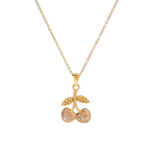 Pink Cherie Crush Necklace
