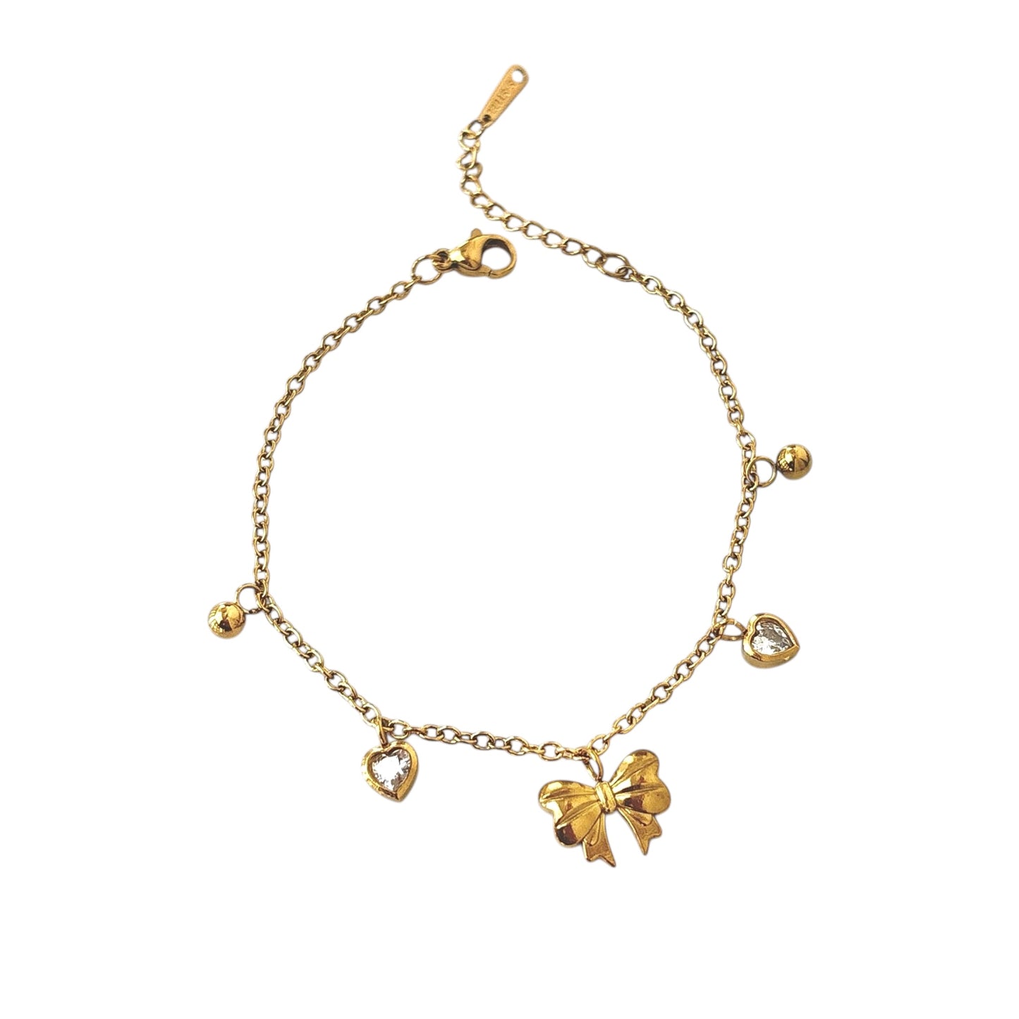 Bow Amour Charm Bracelet