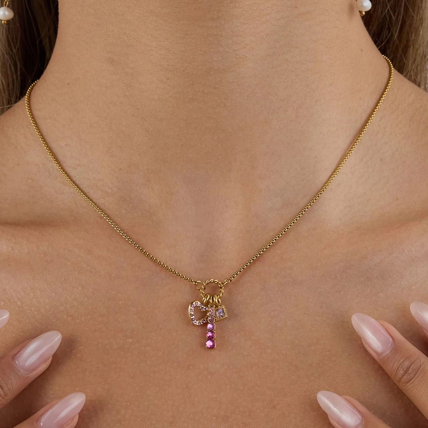 Pink Love Potion Necklace
