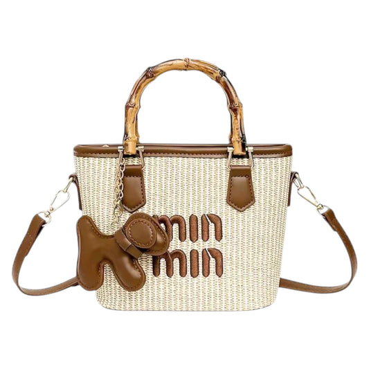 MM LUX Cross Body Bag -With Doggy Charm