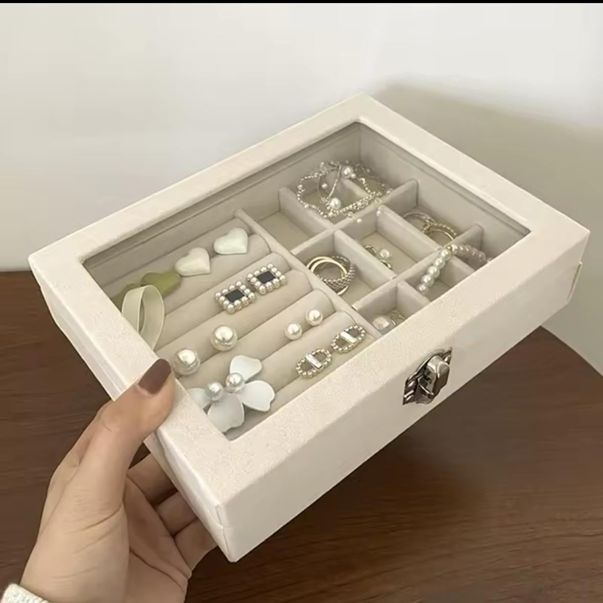 Beige Storage Box