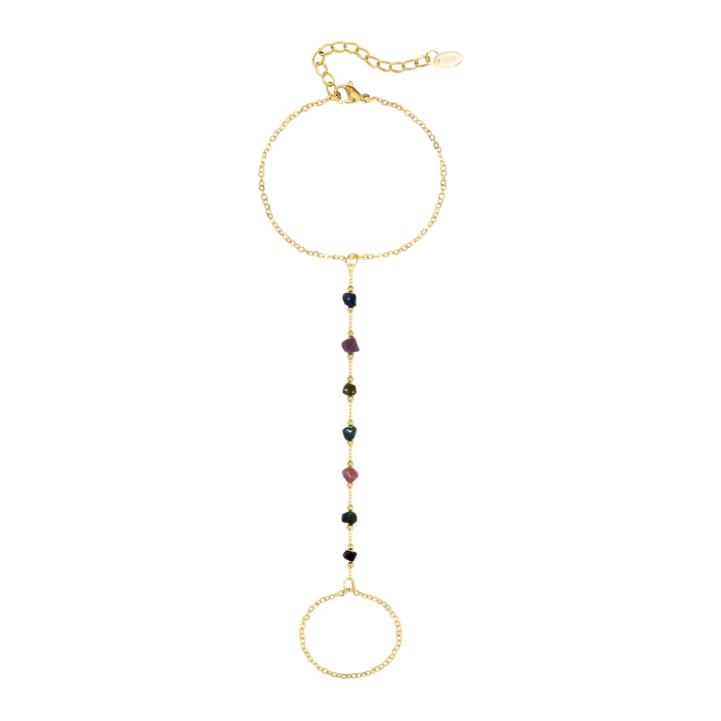 Rock Gem Hand Chain