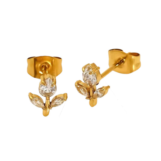 Dainty Tulips Studs