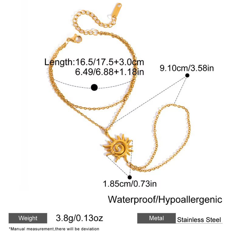 Solareé Goddess Hand Chain