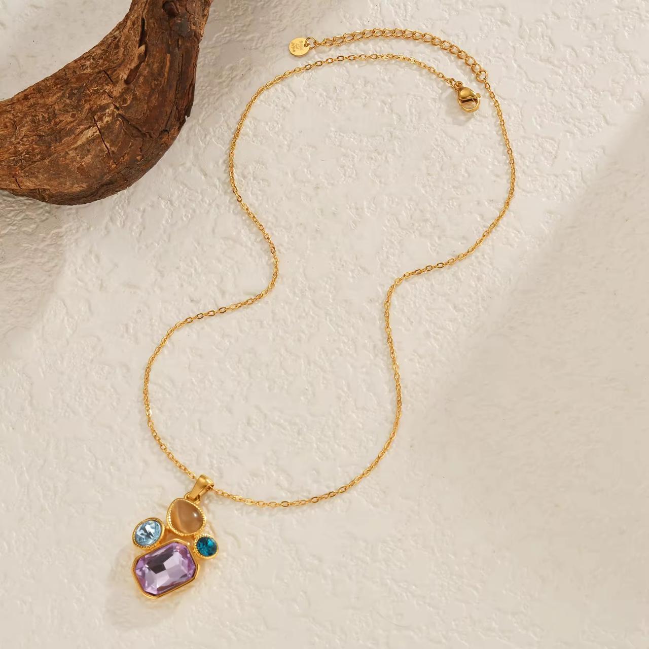 Cuatro Ećlat Necklace