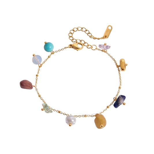 Pebble Charm Bracelet