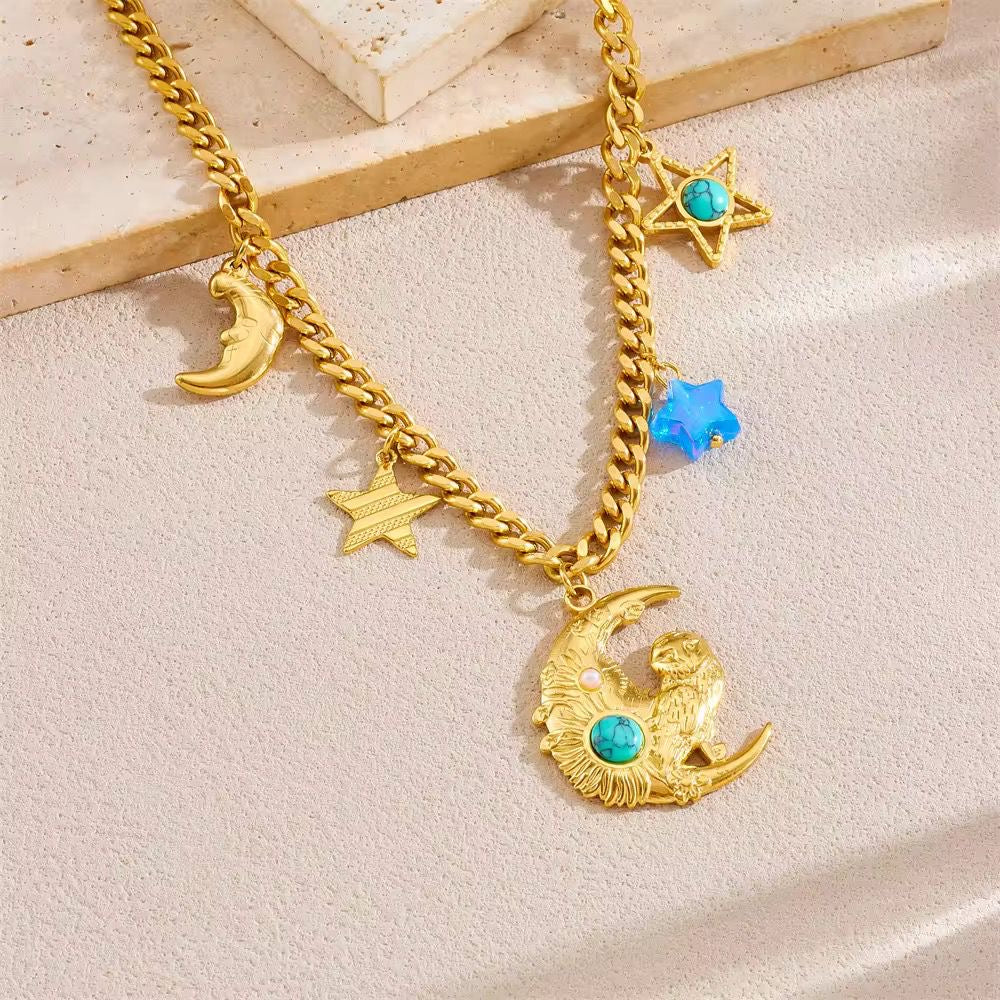 Celestia Charm Necklace