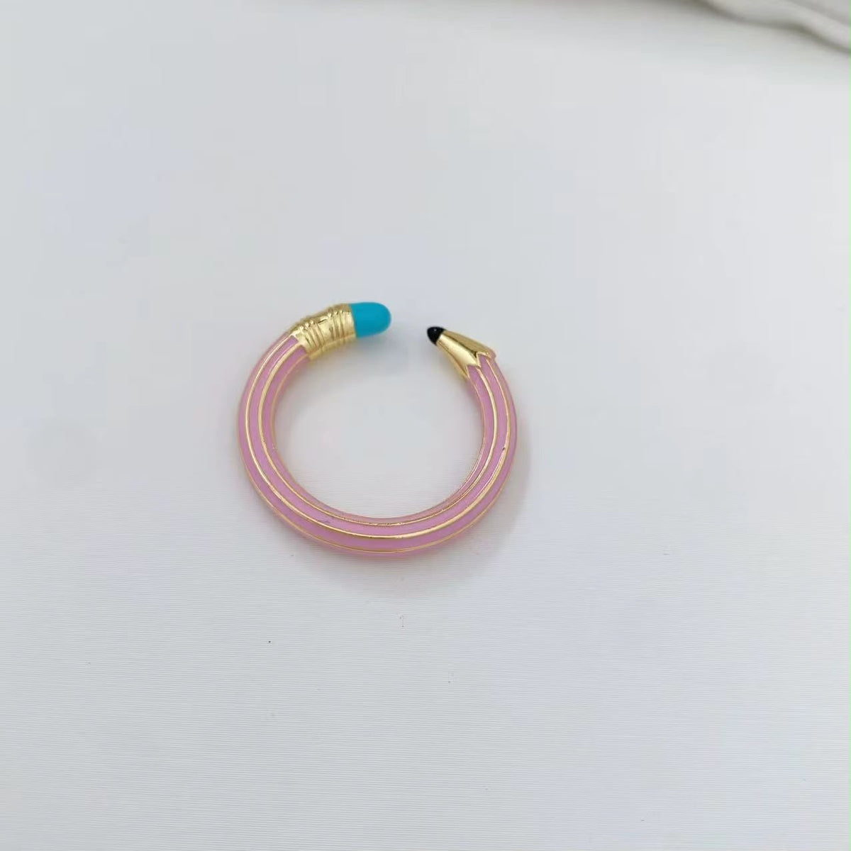 Pencil Pop Ring ~Pink