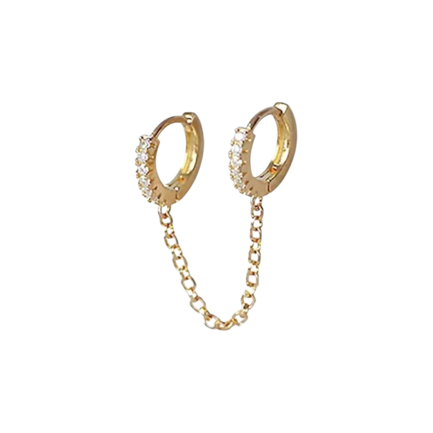 Bling Cz Stack Hoops