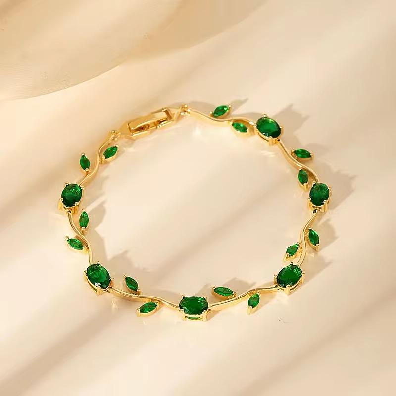 Élan Signature Bracelet -Emerald