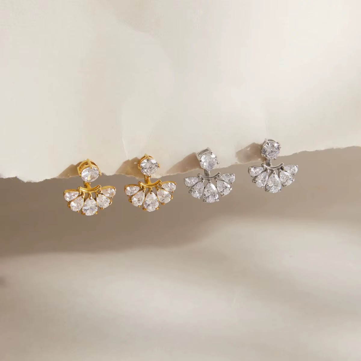 Couronne LUX Earrings -Two Ways