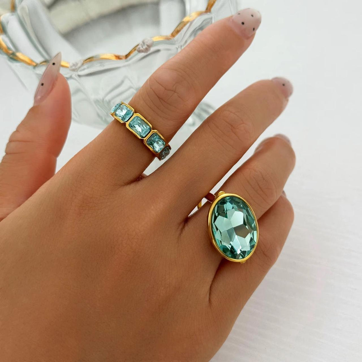 Ciel d’Eau Oval Ring