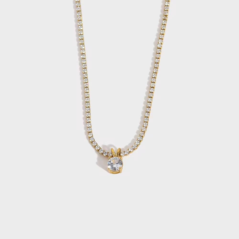 Marilyn Tennis Necklace -Two Ways