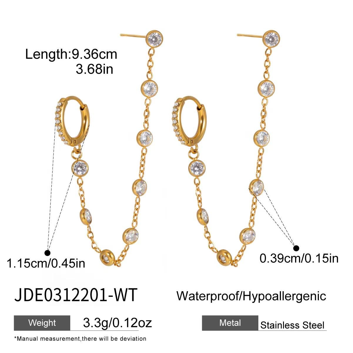 Capri Clarté Stack Earrings