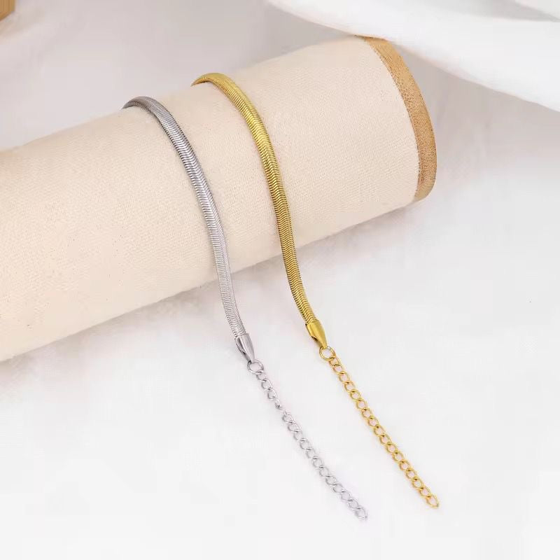 Sleek Serpent Bracelet
