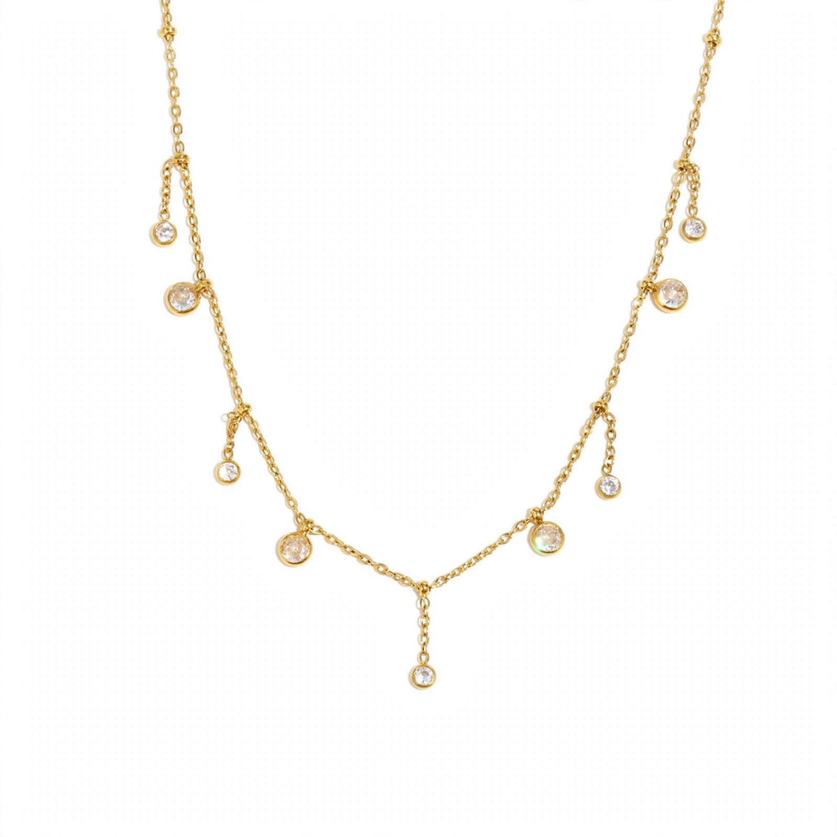 Raindrop Charm Necklace