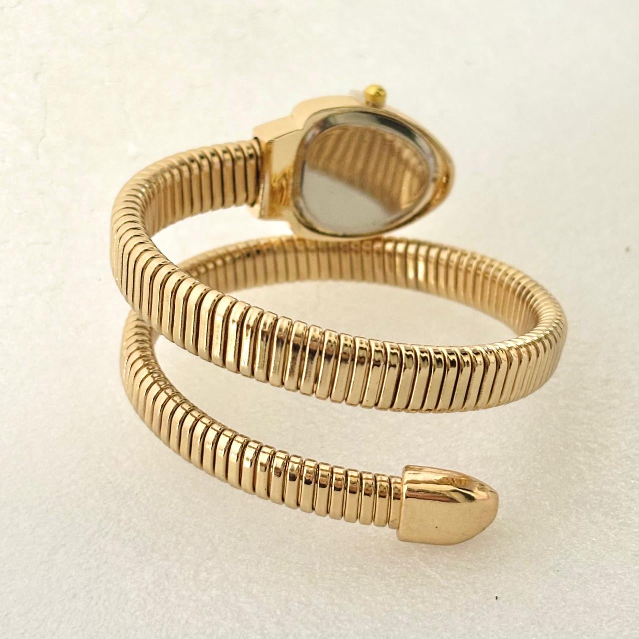 Serpenti Diamond X Gold Watch