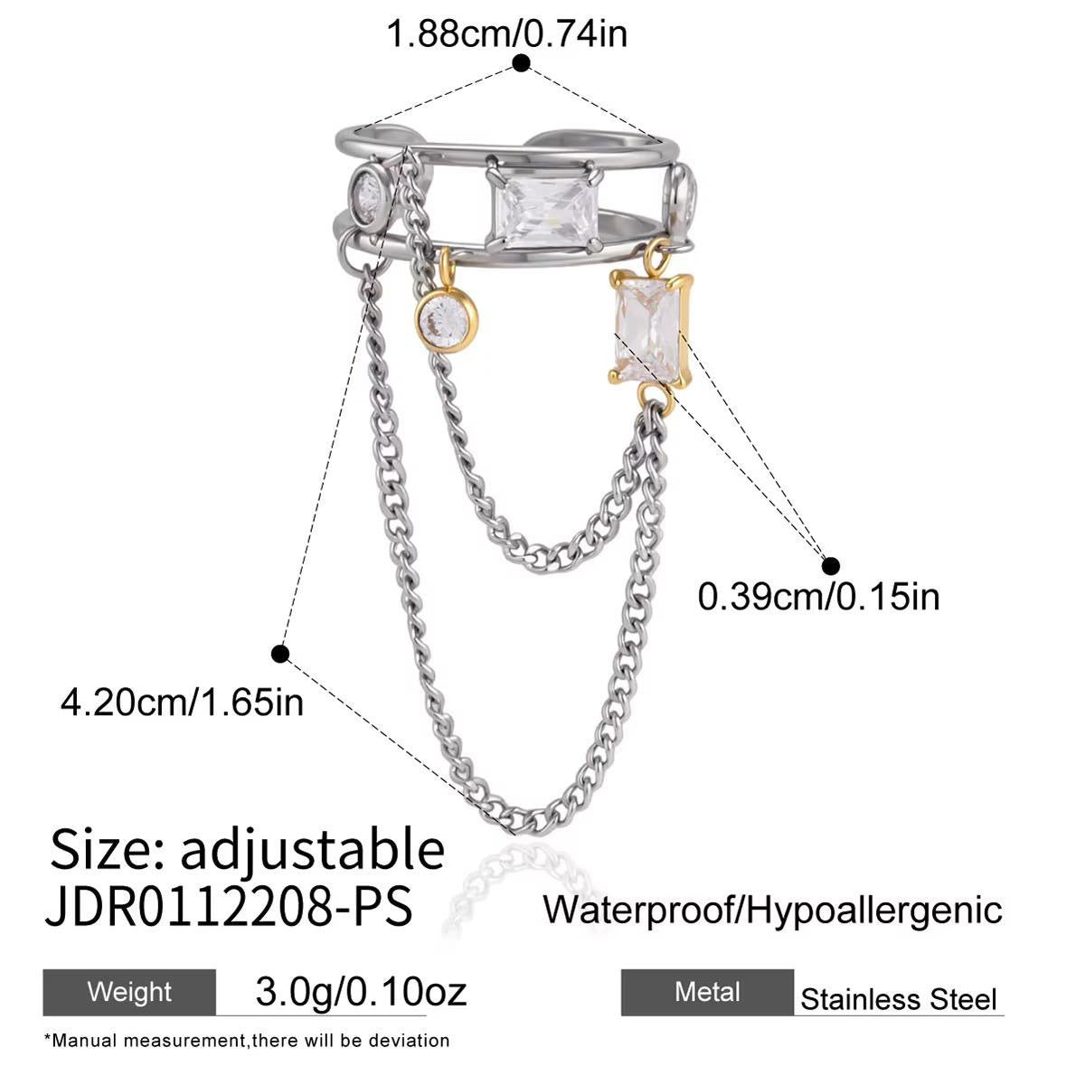 Aura Drape Ring