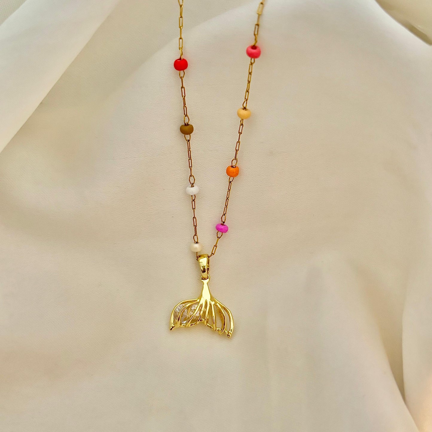 Tail Of Wonder Multi Beaded Necklace