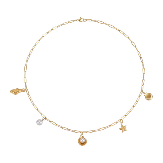 Reef & Coral Charm Necklace