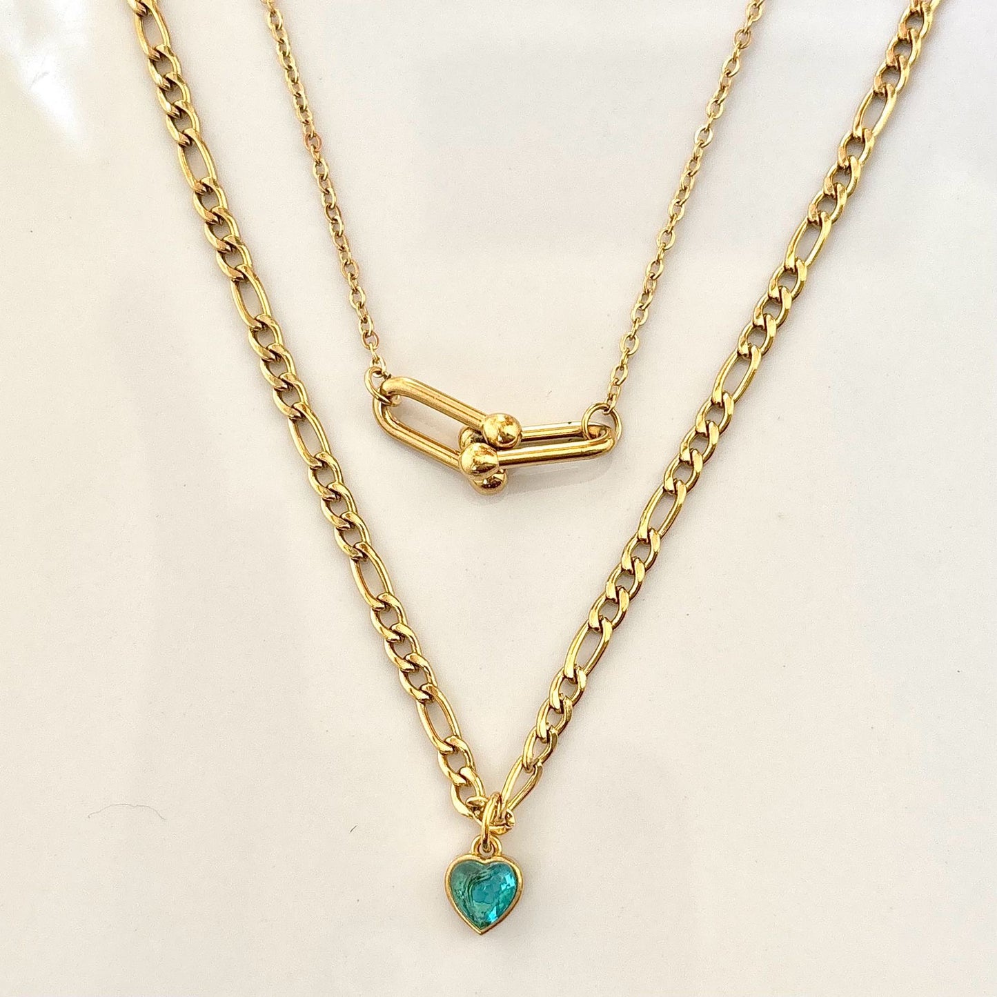 Oceanic Amour Layered Necklace