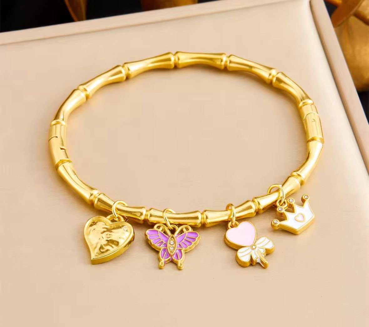 Tropical Twist Charm Bracelet