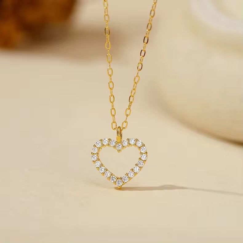 Hollow Heart Necklace