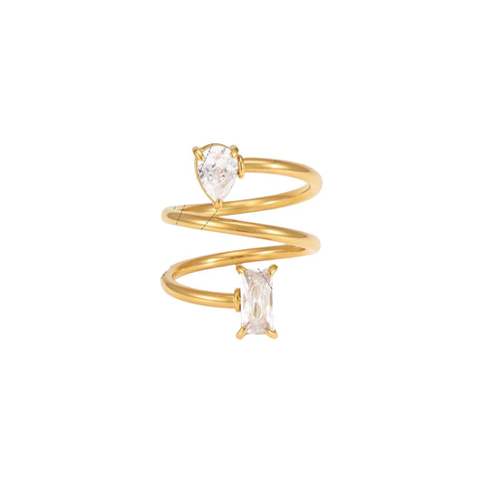 Torsade Étreinte LUX Ring