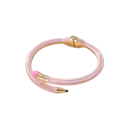 PENCIL Bracelet •Pink