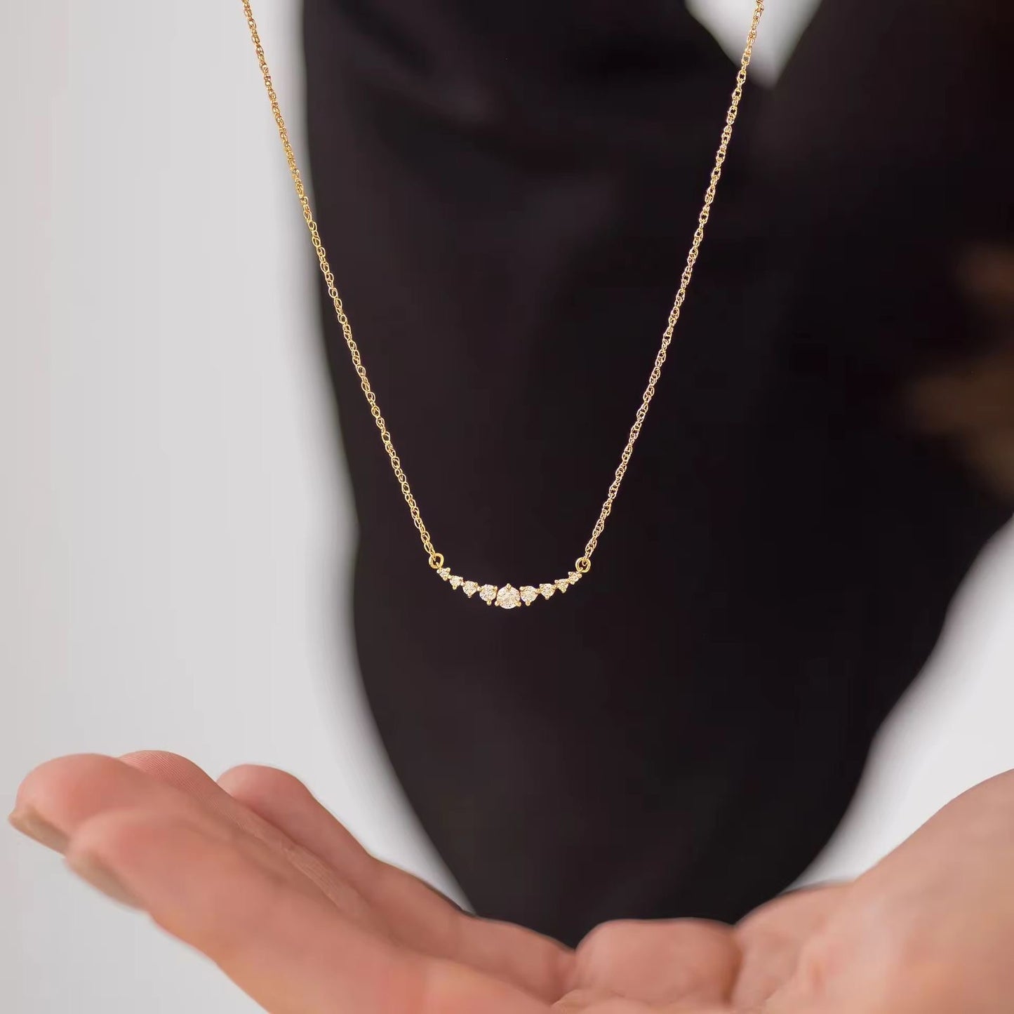 Lunah Diamond Necklace