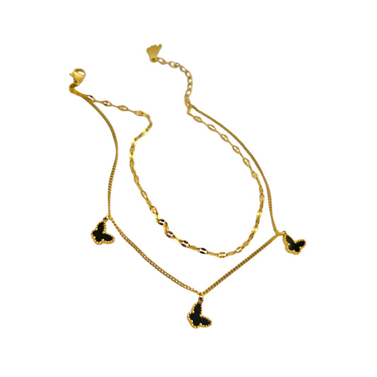 Wings Charm Anklet