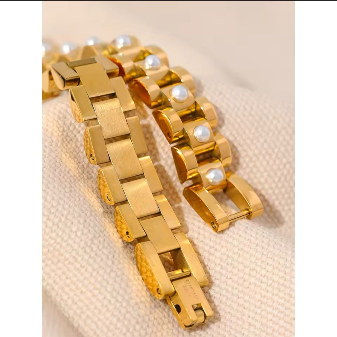 Adele Pearle Watch Strap Bracelet