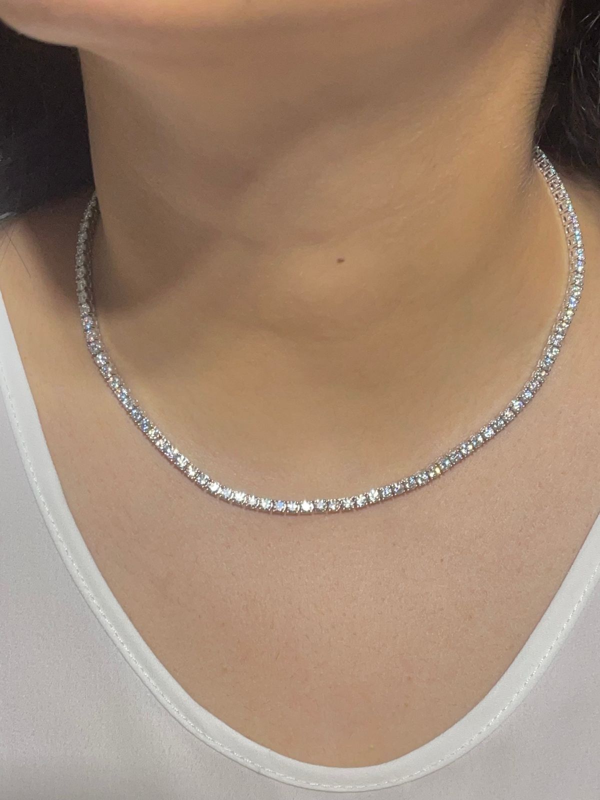 Luxury Tennis Necklace