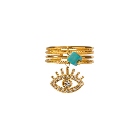 Turkish Charm Ring