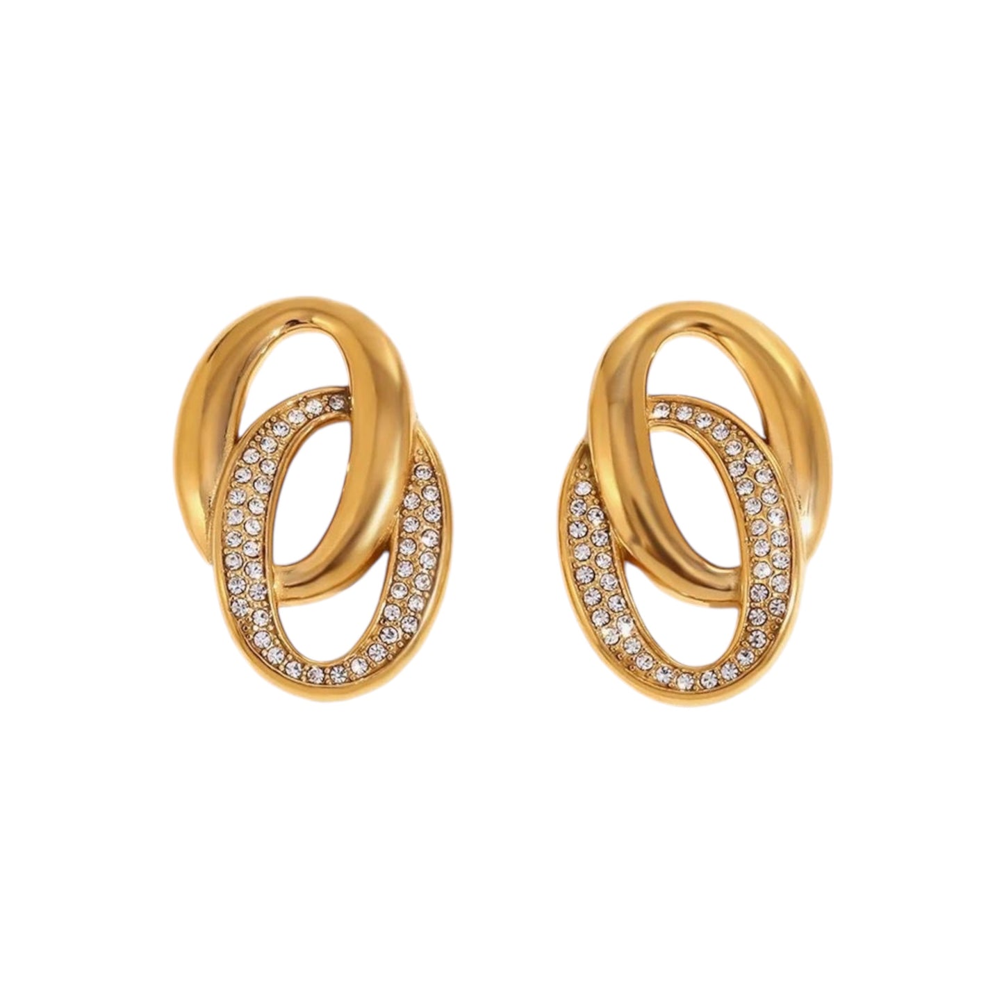 Luxe Monica DoublePaved Zircon Studs