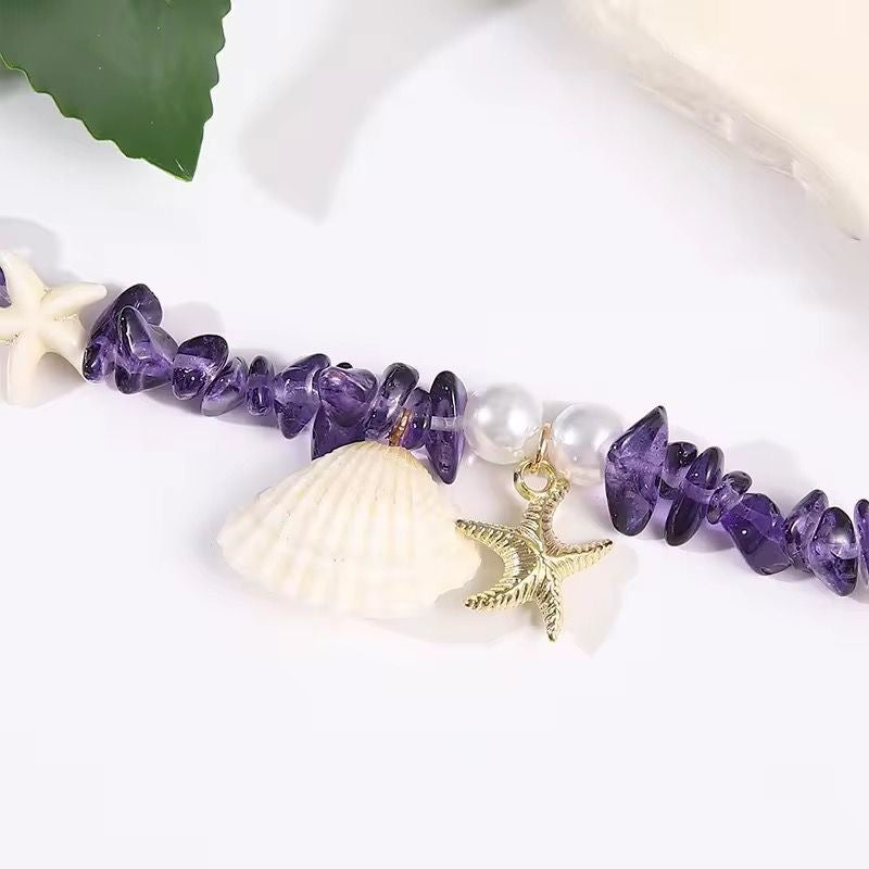 Starlight Coastal Bracelet -Purple